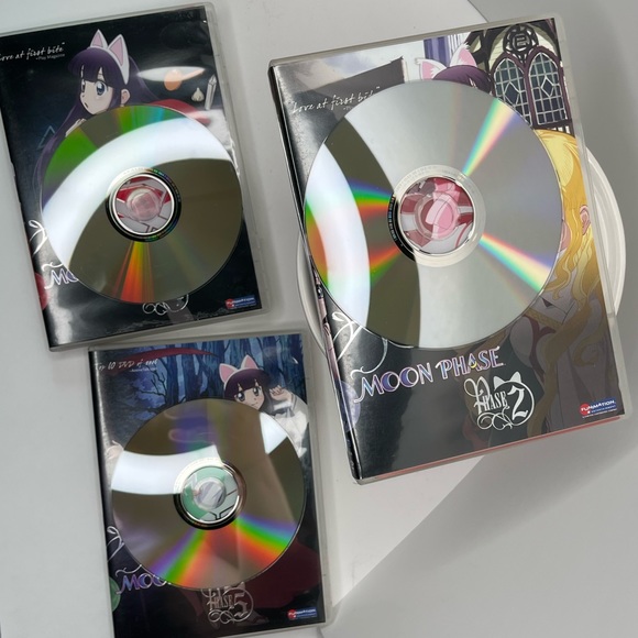 FUNIMATION Moon Phase “Phase” 1, 2, 3, 4, and 5 DVD SET - Picture 3 of 6